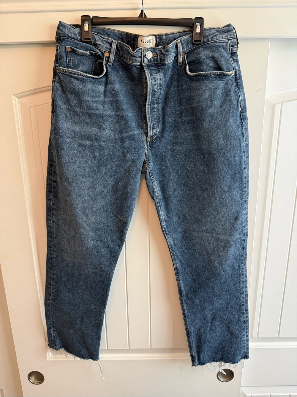 AGOLDE Riley Straight Jeans - Blue
